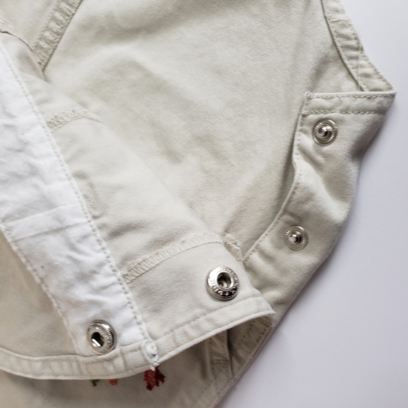 VINTAGE 90'S CHEROKEE OVERALL DRESS SIZE SMALL 6X - Picture 3 of 4